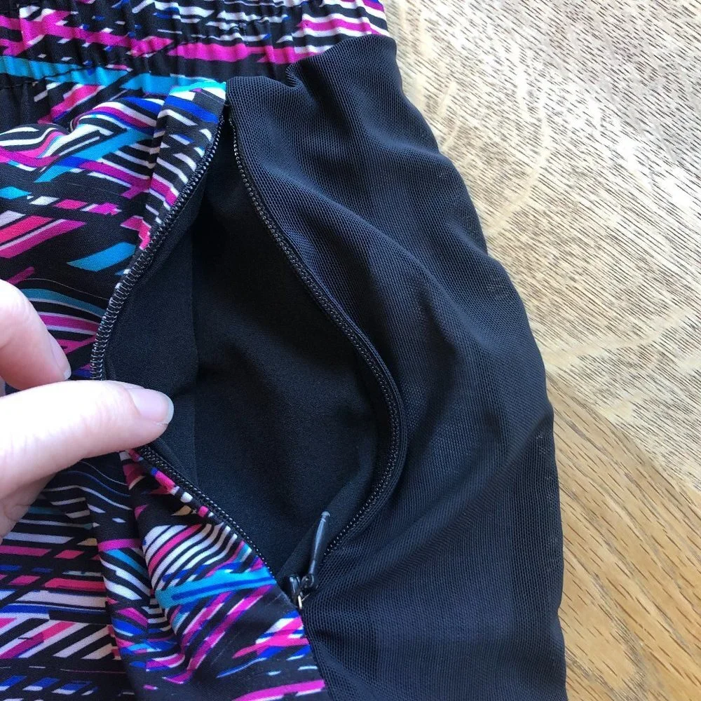 Fabletics Fallon Shorts Digital Print Pattern Size XS
